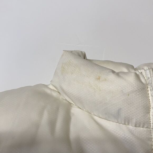 Obermeyer Juniors Down Puffer‎ Insulated Winter Snow Ski Vest Cream Small Unisex - Picture 12 of 12